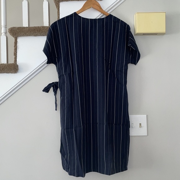 🆕 MODODOC • Striped Side-Tie Dress - Picture 3 of 5